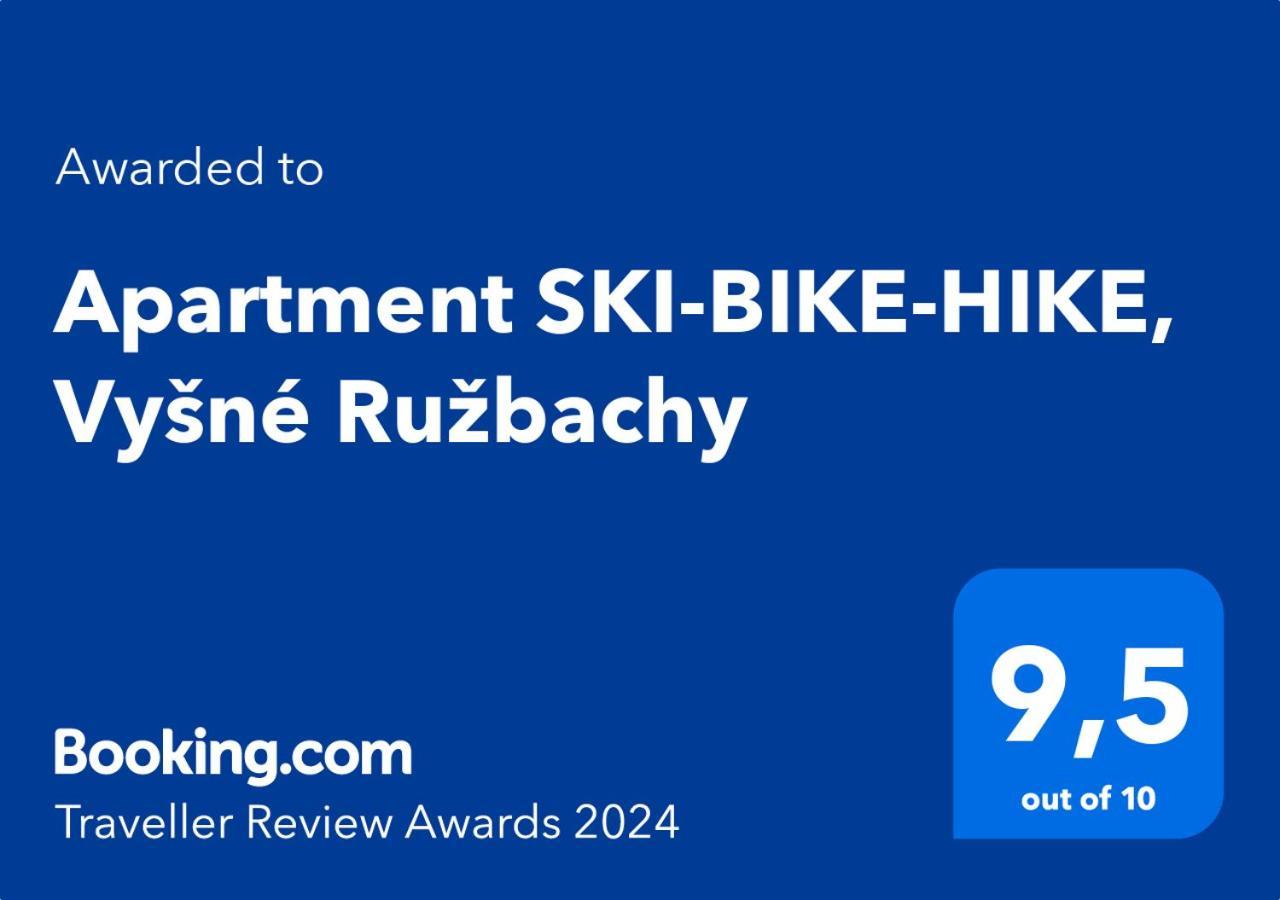 Apartment Ski-Bike-Hike, Vyšné Ružbachy Kültér fotó